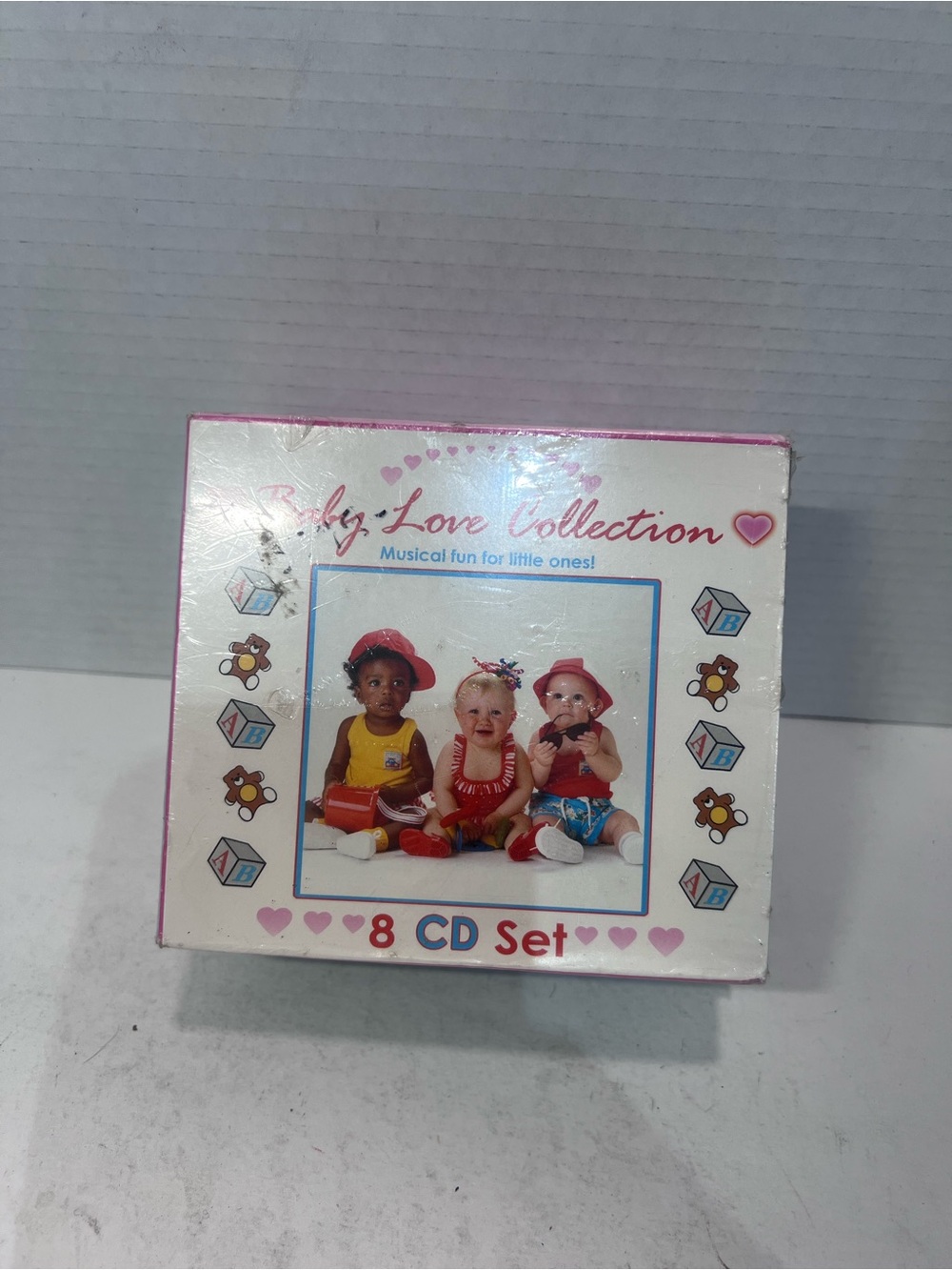 Baby Love Collection 8-CD Set — White & Pink